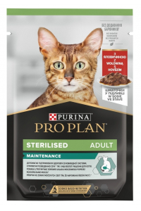 Obrázok pre PURINA Pro Plan Cat Sterilised Maintenance Beef - vlhké krmivo pro kočky - 85 g