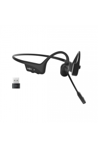 Obrázok pre SHOKZ C110-AC-BK sluchátka / náhlavní souprava Sluchátka s mikrofonem Bezdrátový Za ucho Kancelář / call centrum USB typu C Bluetooth Černá