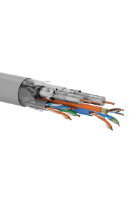 Obrázok pre Multi-kabel Q-LANTEC MultiMedia 2x U/UTP kat.5E + 2x RG6 + 2x FO G657A1, LSOH, 500m (KML5001) Šedá