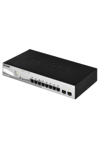 Obrázok pre Switch D-Link DGS-1210-10P Gigabit Ethernet (10/100/1000) Podpora napájení po Ethernetu (PoE) Černá