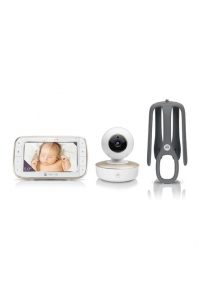 Obrázok pre Motorola | L | Remote pan, tilt and zoom; Two-way talk; Secure and private connection; 24-hour event monitoring  and streaming; Wi-Fi connectivity for in-home and on-the-go viewing; Room temperature monitoring; Infrared night vision; High sensitivity micr