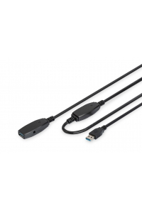 Obrázok pre Digitus DA-73107 USB kabel 20 m USB 3.2 Gen 1 (3.1 Gen 1) USB A Černá