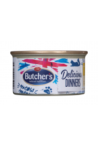 Obrázok pre BUTCHER'S Delicious Dinners Chicken with turkey - mokré krmivo pro kočky - 85 g