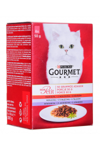 Obrázok pre GOURMET Mon Petit Fish Mix - mokré krmivo pro kočky - 6 x 50 g