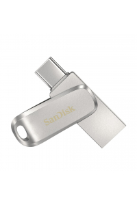 Obrázok pre SanDisk Ultra Dual Drive Luxe USB paměť 512 GB USB Type-A / USB Type-C 3.2 Gen 1 (3.1 Gen 1) Nerezová ocel