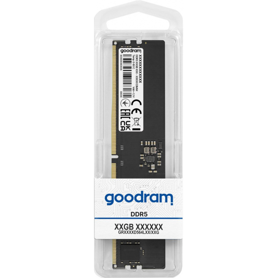 Obrázok pre Goodram Pami?? DDR5 16GB/4800 CL40 - 16 GB paměťový modul 1 x 16 GB 4800 MHz ECC