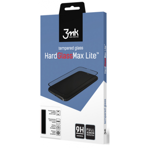 Obrázok pre Tvrdené sklo na Xiaomi Redmi Note 7 3MK Hard Max Lite čierne