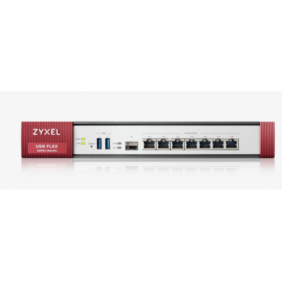 Obrázok pre Zyxel USG Flex 500 hardwarový firewall 1U 2,3 Gbit/s