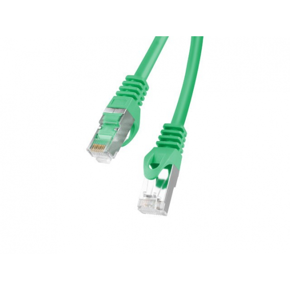Obrázok pre Lanberg PCF6-10CC-0500-G síťový kabel Zelená 5 m Cat6 F/UTP (FTP)