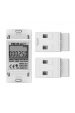 Obrázok pre Qoltec 50899 Jednofázový elektronický měřič spotřeby energie | 230 V | LCD | 2P | DIN lišta